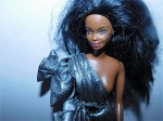 black barbie 1990 silver a